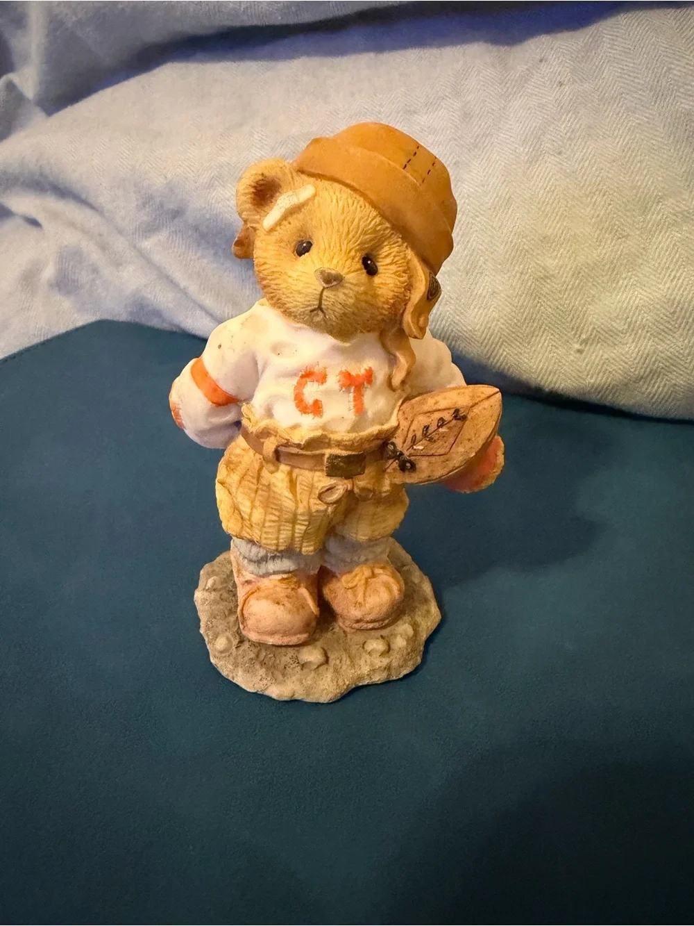 Cherished Teddies Butch Figurine in Cream and Brown